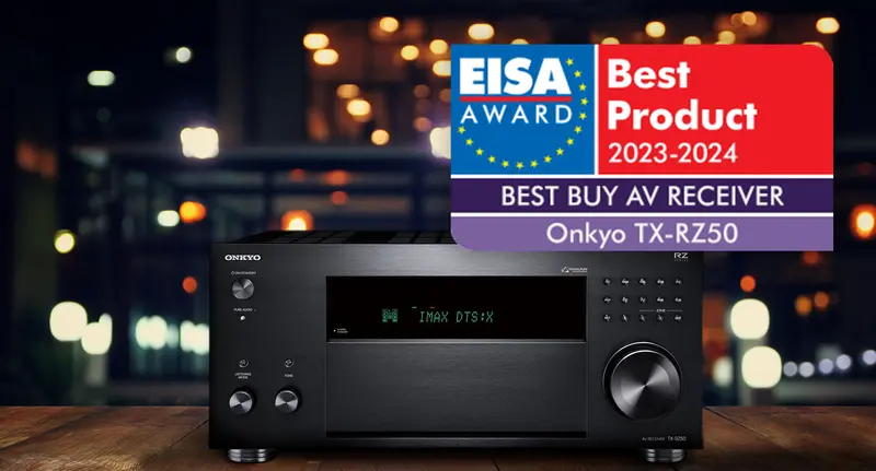 Onkyo TX-RZ50 AV-viritinvahvistin - 9.2 kanavaa, HDMI 2.1, 8K, Dirac Live