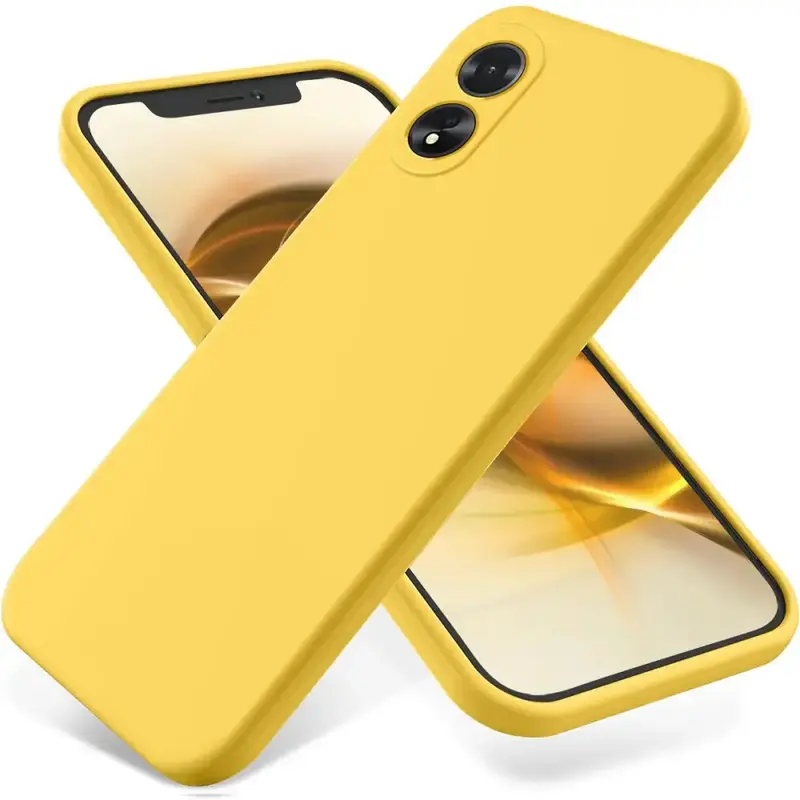 Oppo A18 / A38 Silikonikuori Keltainen