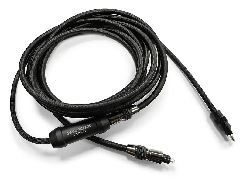 OTG to Optical Audio Kaapeli/Konvertteri  - USB OTG, Toslink, Dolby Digital, DTS, 56cm+300cm