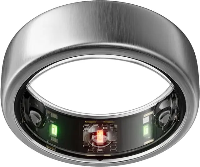 Oura Ring Gen3 Horizon Smart Ring Size 6, Titamium
