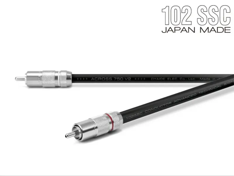 Oyaide ACROSS750 RR V2 (RCA-kaapeli)