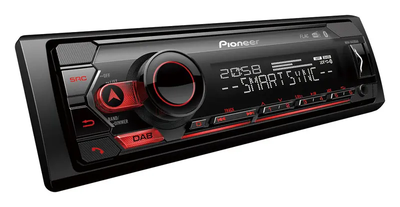 Pioneer MVH-S420DAB - 1-DIN Autosoitin DAB+ & Bluetooth