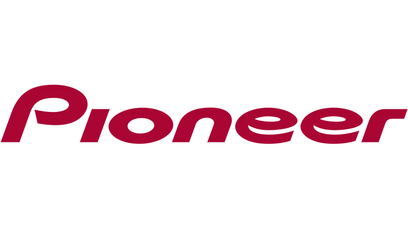Pioneer Sticker 800x115mm RED PIONEER STICKER 800X115 RED
