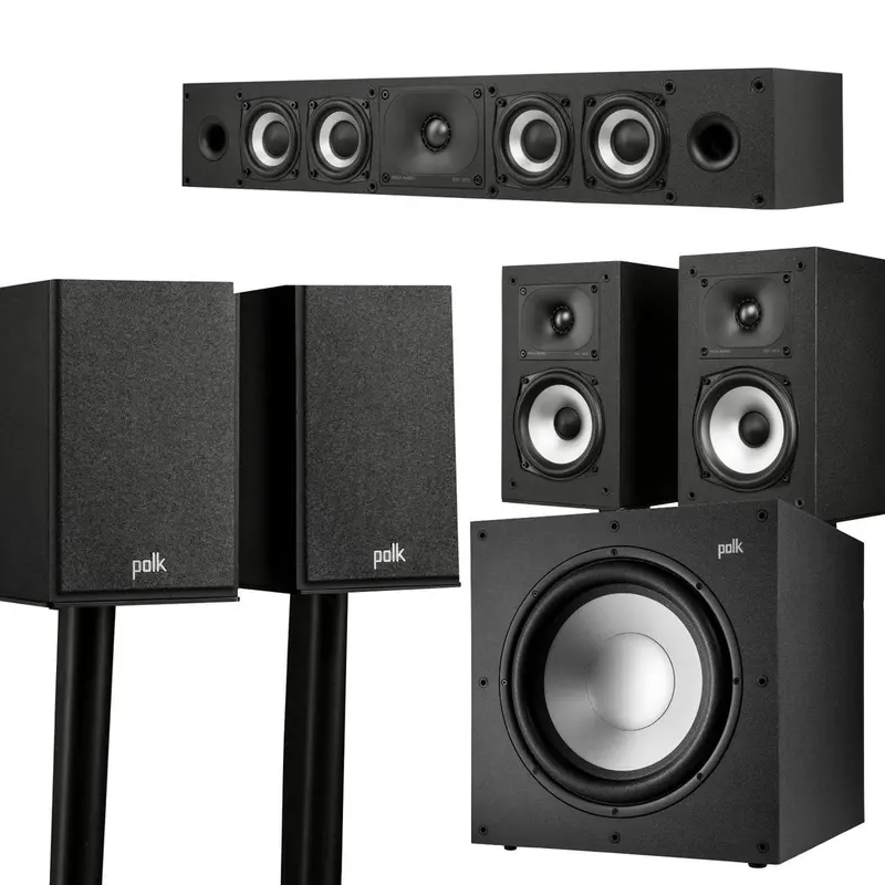 Polk Audio Monitor XT 5.1-kanavan kaiutinsarja, small
