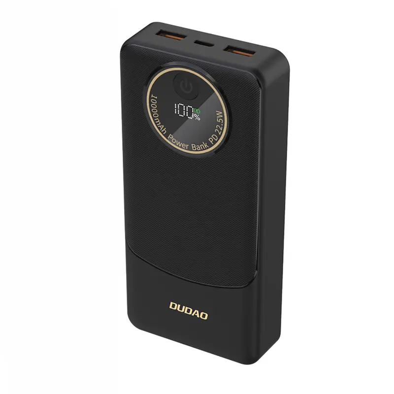 Powerbank Varavirtalähde 20000mAh - Musta (Dudao)