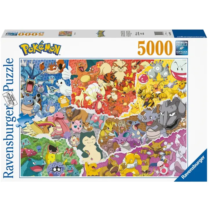 Ravensburger Pokémon Allstars Jigsaw Puzzle, 5000 pieces
