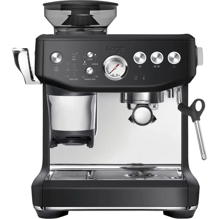 Sage Barista Express Impress SES876BTR Espresso Machine, Black