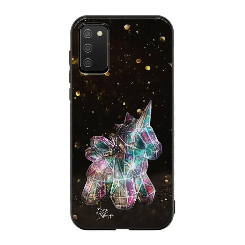 Samsung Galaxy A02s unicorn suojakuoret - Kulta - Noora Kämppi