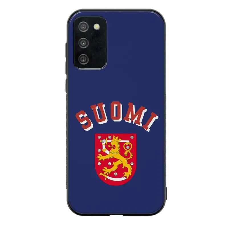 Samsung Galaxy A03s jääkiekko suojakuoret - Leijonat Suomi