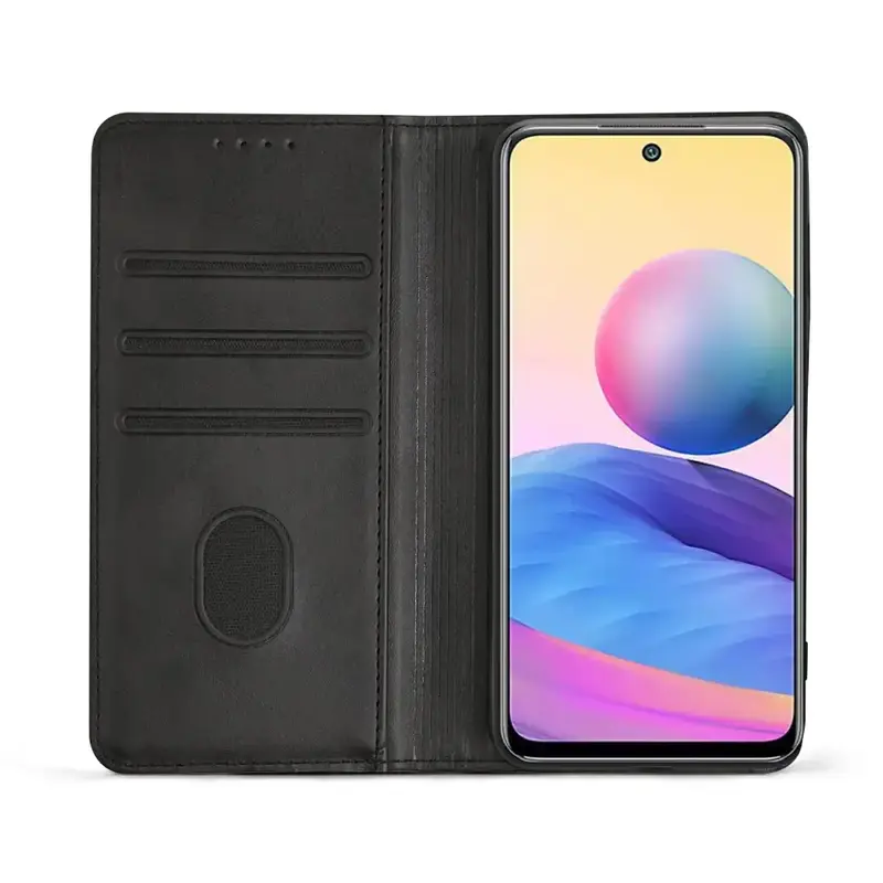 Samsung Galaxy A03s Unitec Lompakko Suojakotelo Musta