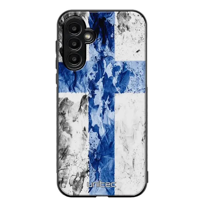 Samsung Galaxy A05s suojakuoret - Painted Finnish Flag