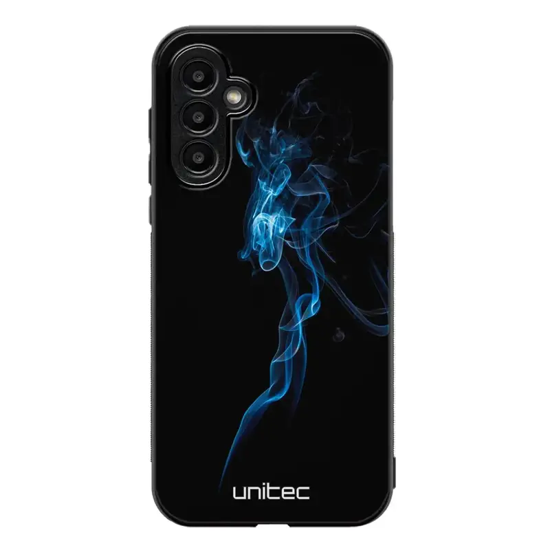 Samsung Galaxy A13 5G suojakuoret - Blue Smoke On Black