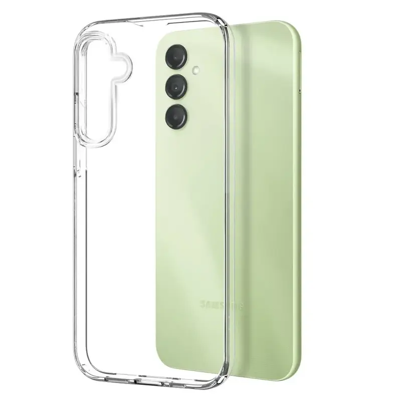 Samsung Galaxy A14 5G Silikonikuori Läpinäkyvä