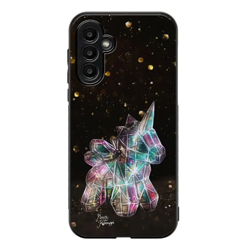 Samsung Galaxy A14 unicorn suojakuoret - Kulta - Noora Kämppi