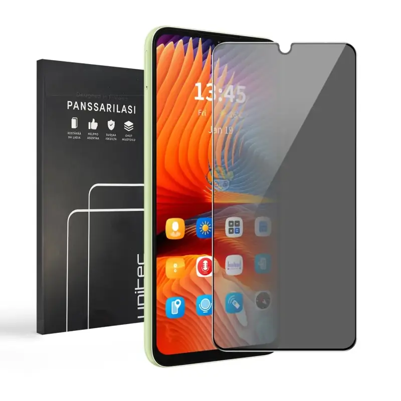 Samsung Galaxy A15 Privacy Panssarilasi Tietoturvasuoja