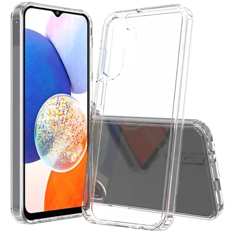 Samsung Galaxy A15 Silikonikuori - Läpinäkyvä