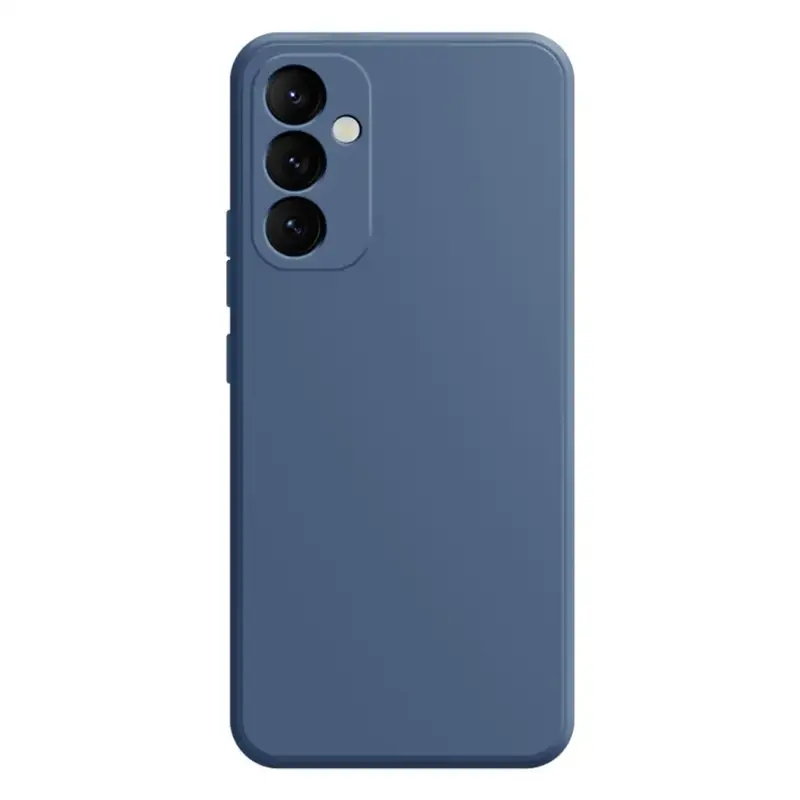 Samsung Galaxy A15 Silikonikuori - Sininen-Harmaa