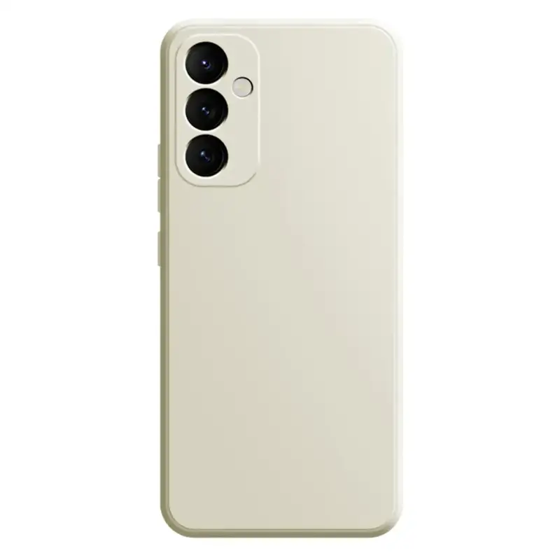 Samsung Galaxy A15 Silikonikuori - Valkoinen