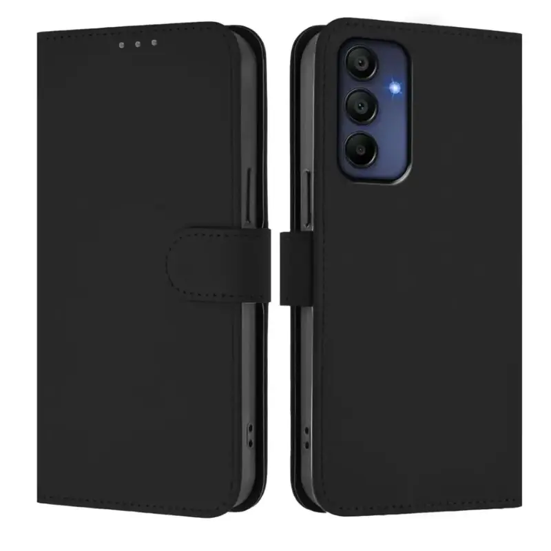 Samsung Galaxy A16 5G Lompakko suojakotelo - Musta
