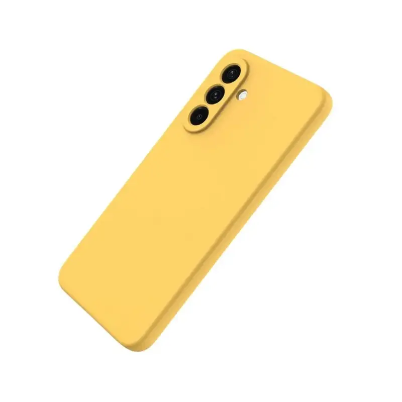 Samsung Galaxy A17 5G Silikonikuori - Keltainen