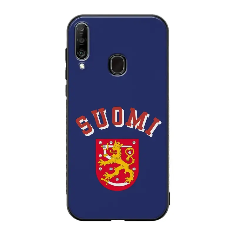 Samsung Galaxy A20s jääkiekko suojakuoret - Leijonat Suomi