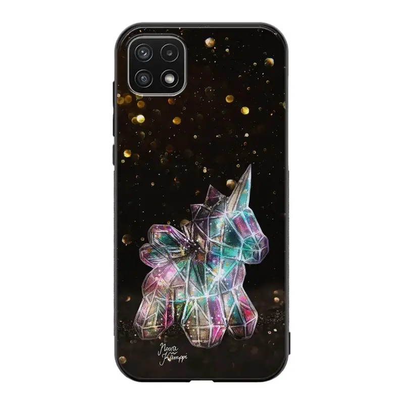 Samsung Galaxy A22 unicorn suojakuoret - Kulta - Noora Kämppi