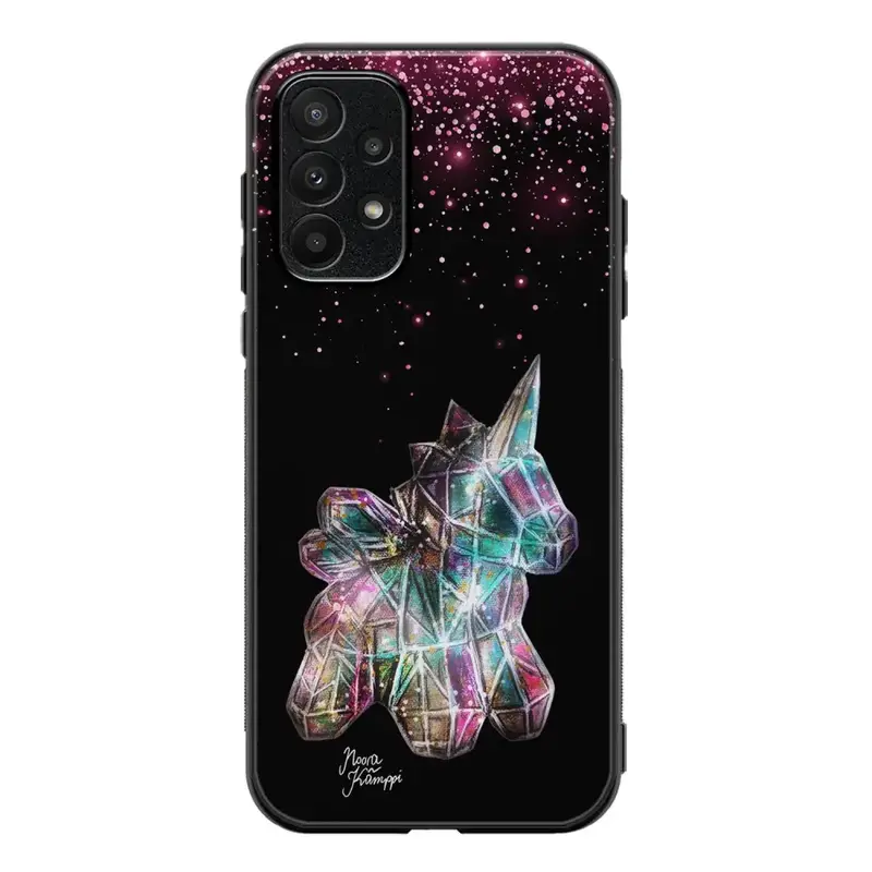 Samsung Galaxy A23 unicorn suojakuoret - Pinkki - Noora Kämppi