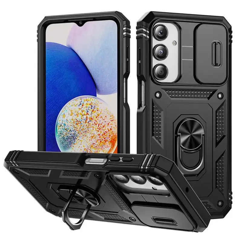 Samsung Galaxy A26 5G / A17 5G Armor suojakuori - Musta