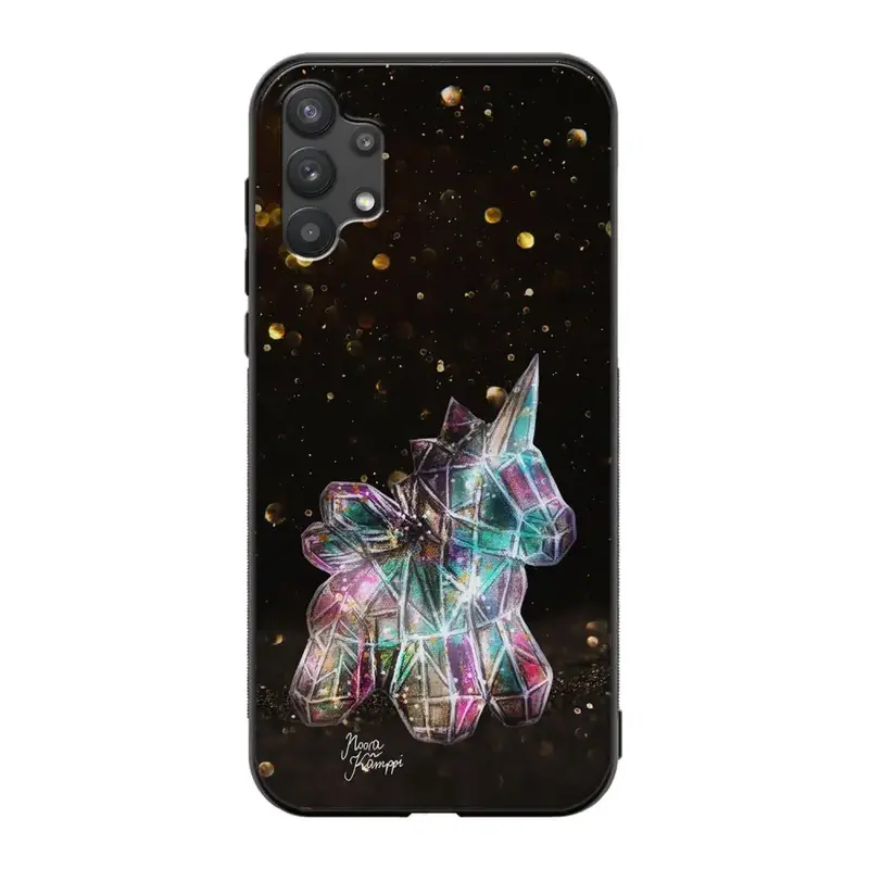 Samsung Galaxy A32 unicorn suojakuoret - Kulta - Noora Kämppi