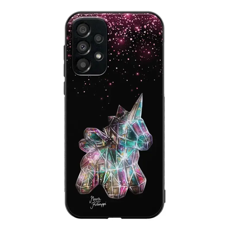 Samsung Galaxy A33 unicorn suojakuoret - Pinkki - Noora Kämppi