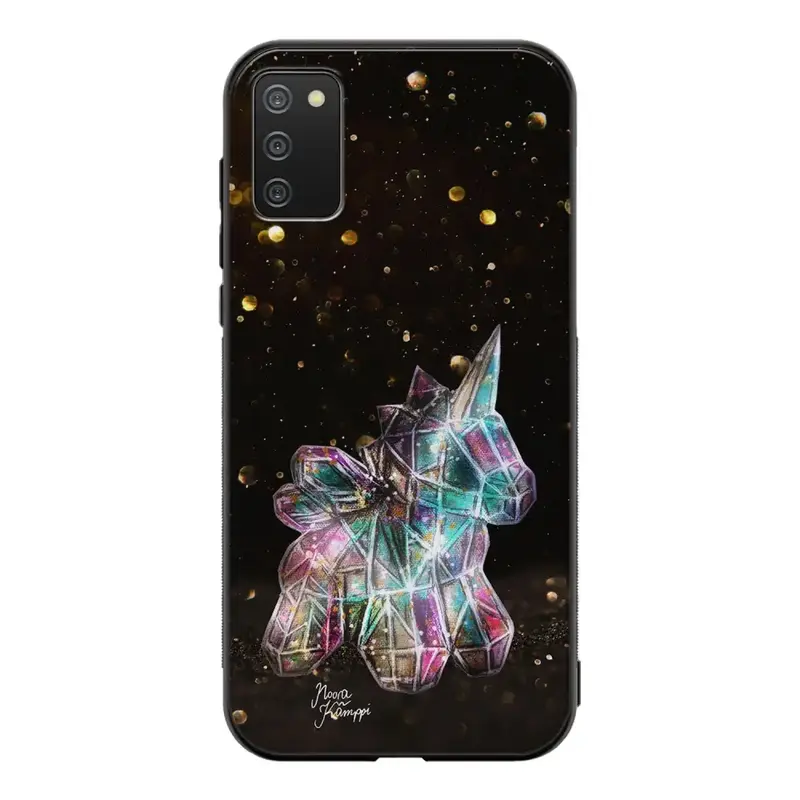 Samsung Galaxy A41 unicorn suojakuoret - Kulta - Noora Kämppi