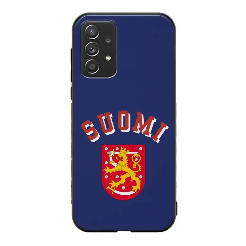 Samsung Galaxy A52s jääkiekko suojakuoret - Leijonat Suomi
