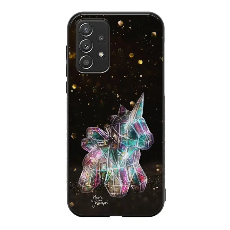 Samsung Galaxy A52s unicorn suojakuoret - Kulta - Noora Kämppi
