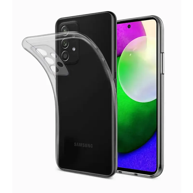 Samsung Galaxy A53 5G Silikonikuori - Läpinäkyvä