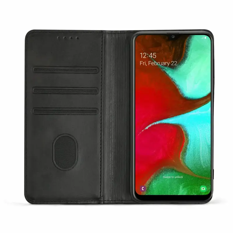 Samsung Galaxy A53 5G Unitec Lompakko Suojakotelo Musta