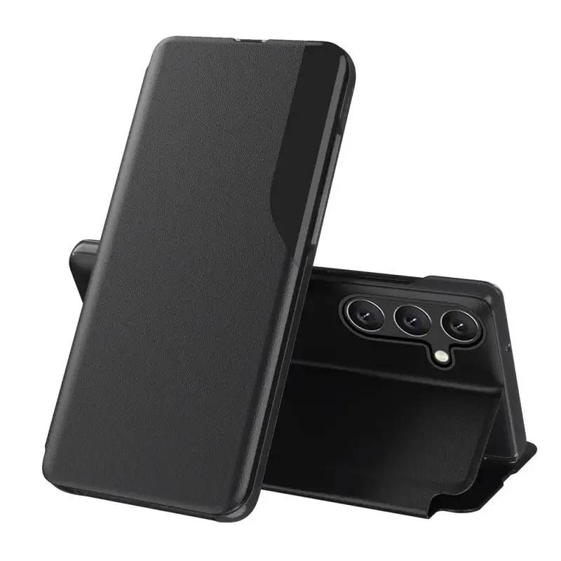 Samsung Galaxy A54 Flip suojakuori - Musta