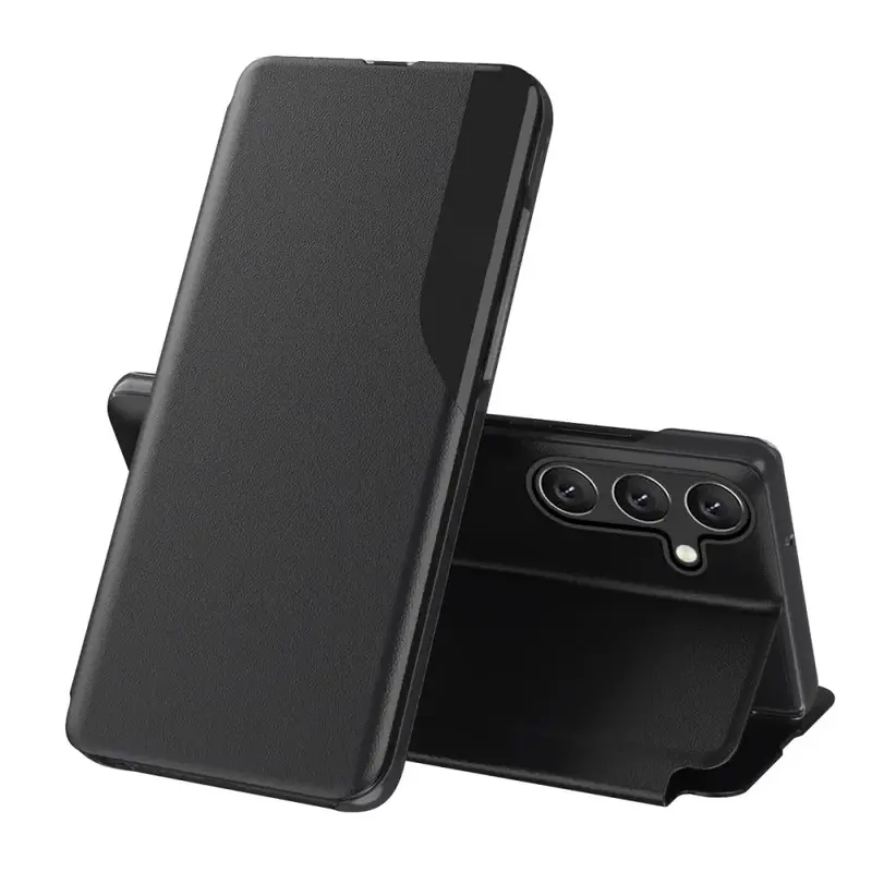Samsung Galaxy A55 5G Flip suojakuori - Musta