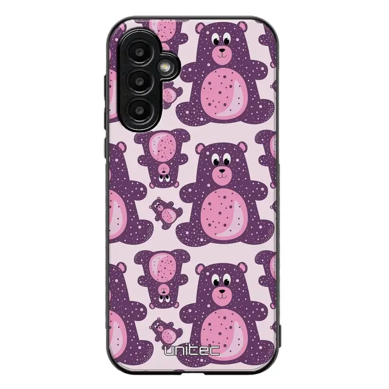 Samsung Galaxy A55 suojakuoret - Purple Teddy Bear