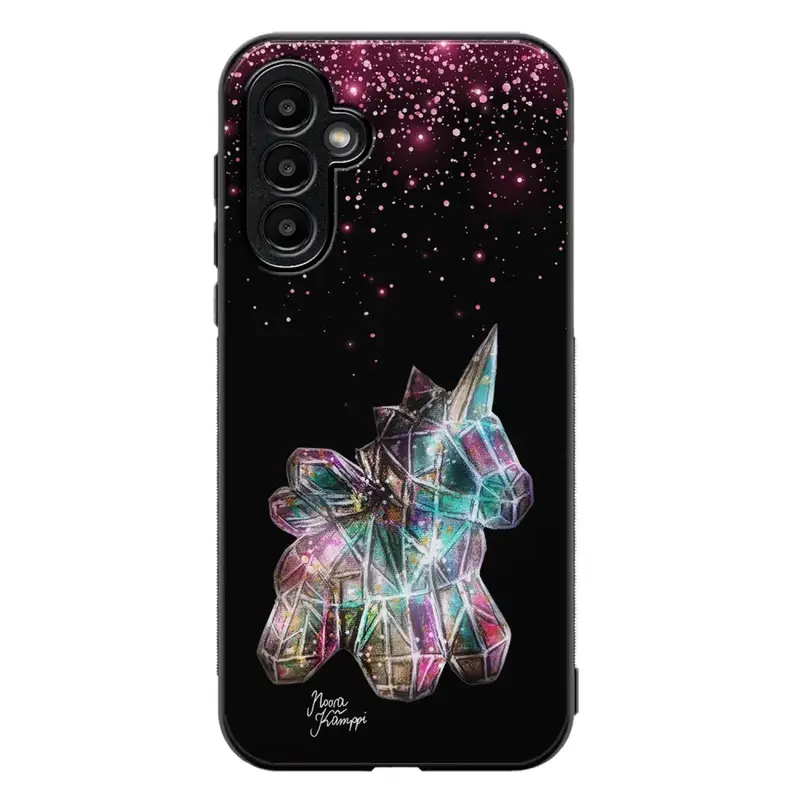 Samsung Galaxy A55 unicorn suojakuoret - Pinkki - Noora Kämppi