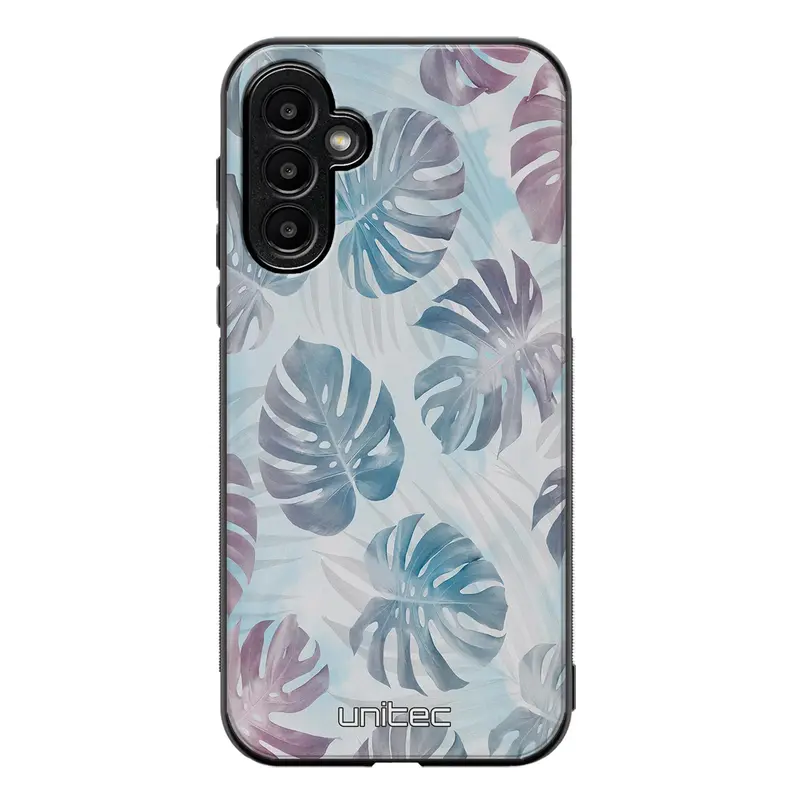Samsung Galaxy A57 kukka suojakuoret - Monstera Texture