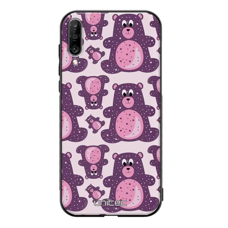 Samsung Galaxy A70 suojakuoret - Purple Teddy Bear