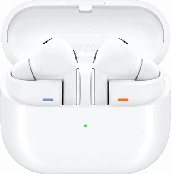 Samsung Galaxy Buds3 Pro Noise-Cancelling In-Ear Headphones, White