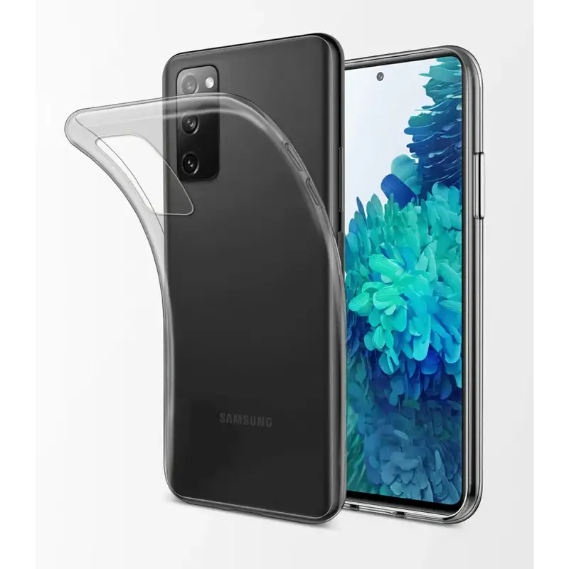 Samsung Galaxy Note 10 Lite Silikonikuori - Läpinäkyvä
