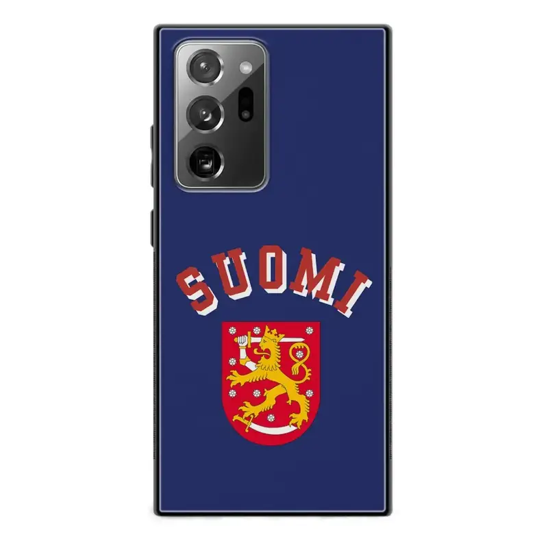 Samsung Galaxy Note 20 Ultra jääkiekko suojakuoret - Leijonat Suomi