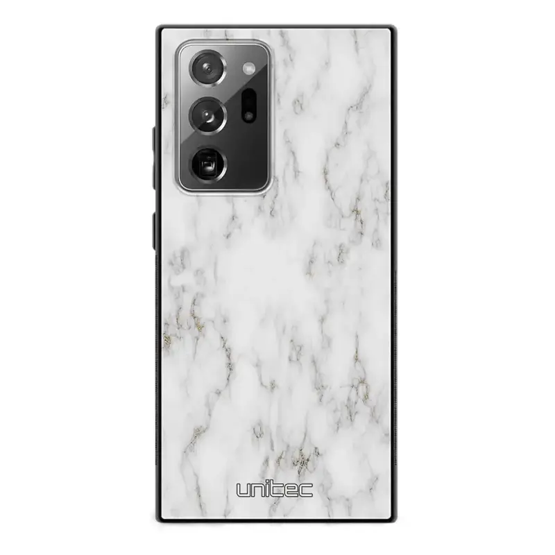 Samsung Galaxy Note 20 Ultra marmori suojakuoret - White Marble
