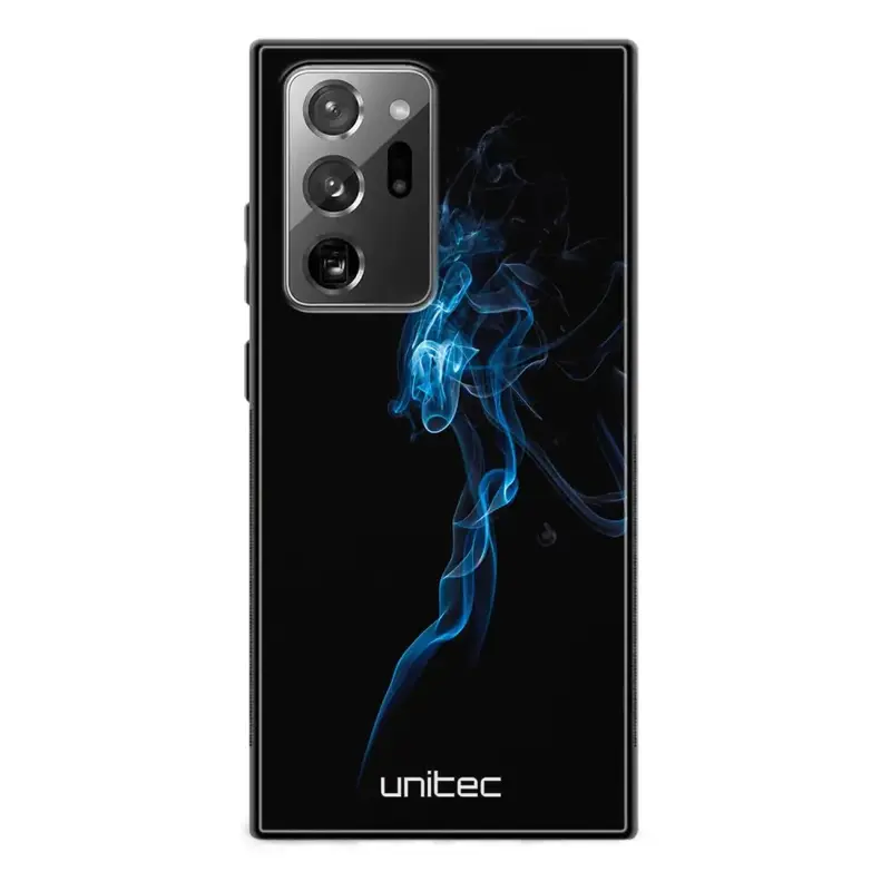 Samsung Galaxy Note 20 Ultra suojakuoret - Blue Smoke On Black