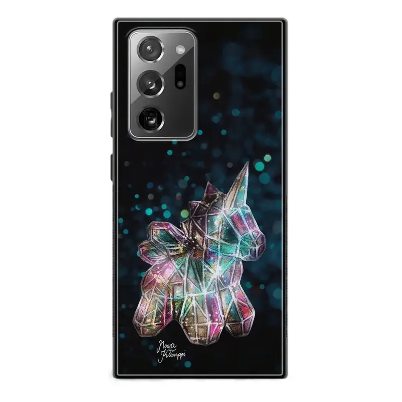 Samsung Galaxy Note 20 Ultra unicorn suojakuoret - Sininen - Noora Kämppi