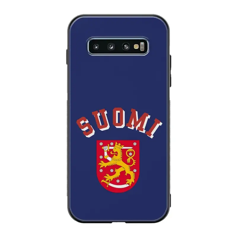 Samsung Galaxy S10 jääkiekko suojakuoret - Leijonat Suomi
