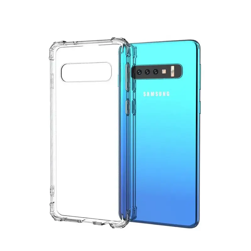 Samsung Galaxy S10 Silikonikuori Läpinäkyvä