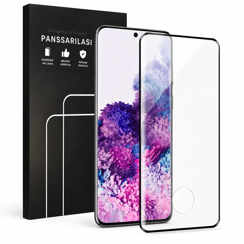 Samsung Galaxy S20 Panssarilasi - Reunakiinnitteinen